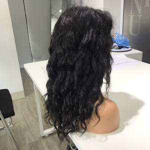 Extensiones de cabello humano vietnamita de color negro ondulado natural - Product Image 2