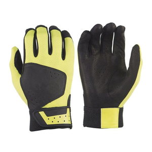 Gants de frappe de baseball sur mesure en gros, en cuir de haute qualité, confortables, légers, avec fermeture éclair, pour l'entraînement - Product Image 6