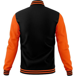 <b>Jackets</b> <b>Long</b> Sleeve Short Length Casual Wear Trending Custom Color Warm Varsity <b>Jacket</b> - Product Image 4