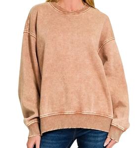 Nouveau style de sweat-shirt à manches longues pour femmes vêtements d'hiver décontractés élégants avec un design unique coupe décontractée et matériau doux respirant - Product Image 1