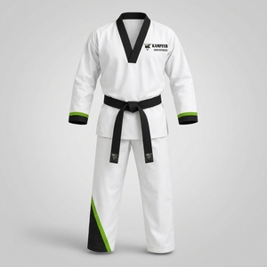 Tenue de boxe et de taekwondo élégante et tendance, nouvelle collection, coupe classique, polyester/nylon extensible, unisexe, possibilité de créer votre propre logo - Product Image 1