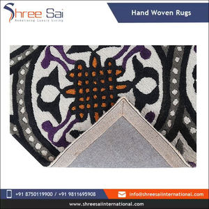 พรมปูพื้นลายดอกไม้ทันสมัย น้ำหนักเบา ทำมือจากผ้าฝ้ายทอ ไม่ลื่น ซักได้ พับเก็บได้ เหมาะสำหรับทางเดิน ขายดี - Product Image 5