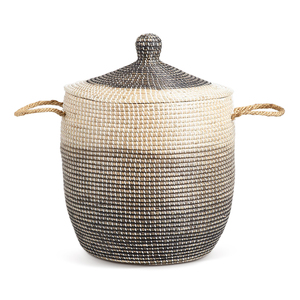 Panier en jacinthe d'eau de qualité supérieure, organisateur de rangement durable pour la maison, directement de l'usine - Product Image 1