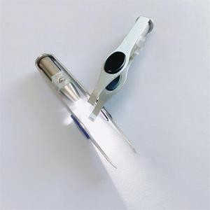 Pince à épiler professionnelle colorée en gros, pinces à sourcils personnalisées en acier inoxydable, ciseaux à sourcils - Product Image 5