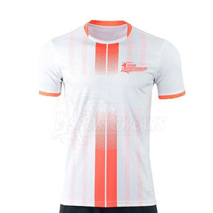 Tenue de football professionnelle haute performance, uniforme de sport respirant en polyester de qualité supérieure, séchage rapide, service OEM, vêtements de sport d'équipe - Product Image 2