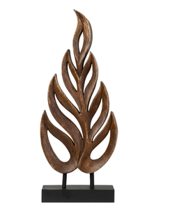 Nuevo diseño de árbol de aluminio de alta calidad, escultura de oro Vintage, objeto de mesa decorativo para decoraciones de hogar u oficina - Product Image 5