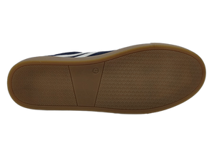 Chaussures habillées en daim pour hommes à bout rond et lacets, bleu marine, respirantes, semelle intermédiaire en EVA, semelle extérieure en caoutchouc, toutes saisons - Product Image 3