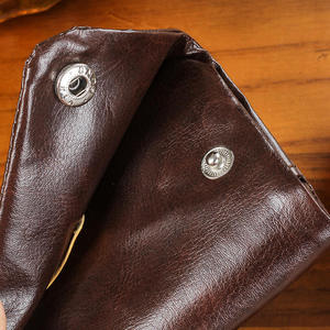PU Leather Tobacco Pouch Portable <b>Rolling</b> Case Storage Wallet for Tobacco Filters and Lighters - Product Image 5