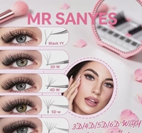 Extensions de cils personnalisables, best-sellers, prix d'usine premium, cheveux synthétiques doux, de matériaux de qualité pour de magnifiques cils