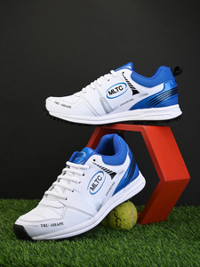 Zapatillas Deportivas Sintéticas Azules y Blancas, Ligeras, Transpirables, para Cricket, Correr, Cómodas, Antideslizantes, para Entrenamiento Diario en Otoño e Invierno - Product Image 6