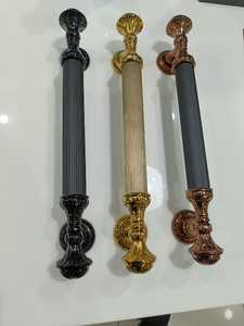 Exclusive Dual Tone Brass <b>Door</b> Handle Pair Handcrafted Decorative Pull Handle for Office Home Main <b>Door</b> Hardware - Product Image 1