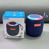 309 Meilleur haut-parleur mobile transparent avec basses puissantes, lecteur audio haute volume, USB, carte TF, LED, très vendu en Afrique