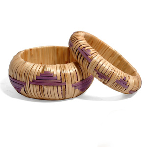 กำไลข้อมือดีไซน์สุดสวยของเด็กผู้หญิงกำไลข้อมือหวายเป็นมิตรต่อสิ่งแวดล้อมสินค้ามาใหม่ - Product Image 3