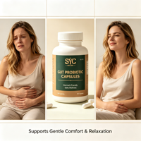 Capsules Probiotiques Naturelles OEM – Formule Digestive Bien-être Familial Adulte – Marque Privée – Usine de Suppléments Personnalisés – Hub de Vente en Gros