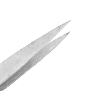 Pince à épiler droite de précision pour extensions de cils, en acier inoxydable, outil d'isolation des cils, vente en gros - Product Image 3