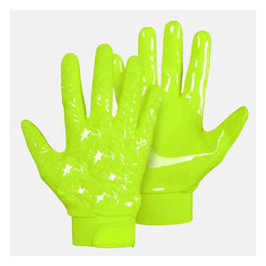 Gants de football américain personnalisables pour l'entraînement et la compétition, meilleure adhérence, légers, respirants, gants de sport pour receveurs - Product Image 5