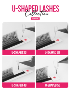 ขนตาปลอม Charmlash แบบขายส่ง 5 มิติ 6 มิติ แบบพัดสำเร็จรูป งอน CC ขนาด 0.07 มม. พัดขนตาแบบแคบ ขนตาปลอมแบบสั่งทำได้ หลายแบบ หลายงอน ทำด้วยมือ - Product Image 5