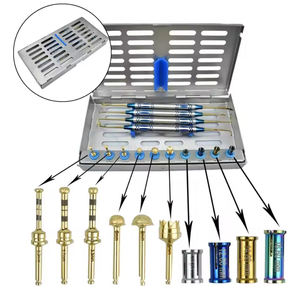 Dental Implant Bone Graft Carrier Packer Plugger Sinus Lift Surgery <b>Set</b> Stainless Steel Titanium Coated Manual - Product Image 5