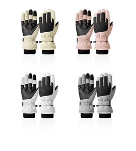 Guantes de Esquí para Invierno, Gruesos, Impermeables, con Forro Cálido, Pantalla Táctil, para Snowboard - Product Image 5