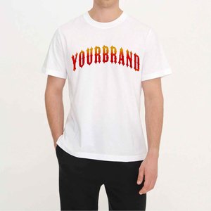 T-shirt pour homme à manches courtes, col rond, respirant, 100% coton, confortable, décontracté, streetwear, à porter au quotidien, pour la salle de sport, séchage rapide - Product Image 1