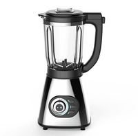 Licuadora de Mesa YIDA MHMF YD-2699P, 1000W, Jarra de Vidrio de 1.75L (Base de Acero Inoxidable), Programa Preestablecido, Velocidad Variable, Bloqueo de Seguridad, 6 Cuchillas, Uso Doméstico