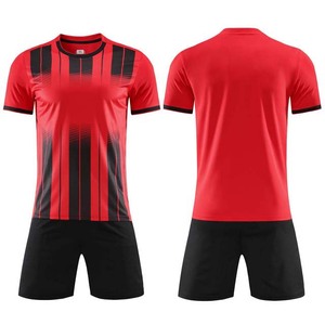 Ensemble de maillots de football personnalisés pour adultes 2026, uniforme d'arbitre de football, ensemble d'entraînement pour hommes avec logo personnalisé, 100% polyester, séchage rapide - Product Image 3
