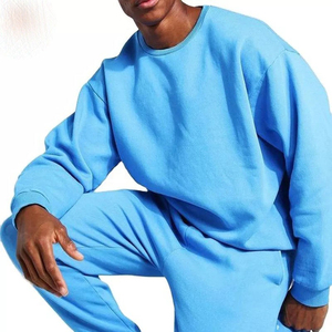 Men's <b>Light</b> Weight Fitness SweatSuit Custom Logo Printed High Quality Wholesale Sports Clothing Casual Embroidered Winter Wear - Product Image 2