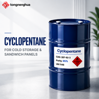 Cyclopentane 95% CAS 287-92-3 Agent de gonflage pour mousse PU pour panneaux sandwich de chambre froide ODP Zéro Fourniture en vrac