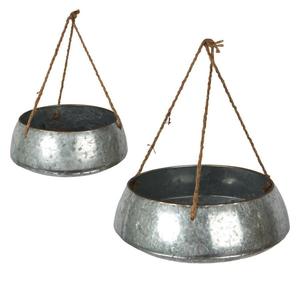 Pot suspendu de style vintage, fer et zinc de la plus haute qualité, jardinières suspendues en gros, support de jardinière suspendue, prix abordable - Product Image 4