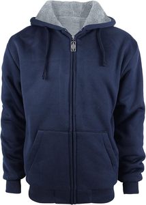 Velvet Lining Warmth Extra Warm <b>Mens</b> <b>Pullover</b> Crafted With Thick Fleece And Comfortable Casual Style - Product Image 5