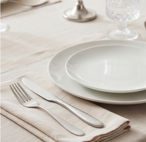Juego de cubiertos de acero inoxidable plateado, elegante y duradero, perfecto para el hogar, la cocina, la mesa de comedor, bodas y restaurantes. - Product Image 5
