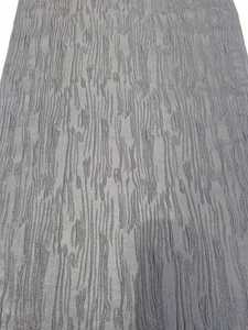 ABAYA Ultra Soft Satin Fabric 100% Polyester Breathable Girls' Garment BLACK JACQUARD <b>Metallic</b> Medium Weight 160 GSM <b>YARN</b> (PK - Product Image 2