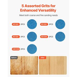 10 Pezzi Nastri Abrasivi 4 x 36 Pollici per Affilatura Coltelli, Zirconia M, Grane 40 60 80 120 240 per Levigatrice a Nastro - Utensili Abrasivi - Product Image 6