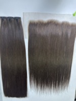 Extensions de cheveux humains vierges Remy en gros, tissées à la machine, double trame, styles lisses, ondulés, bouclés, ondulés profonds et naturels