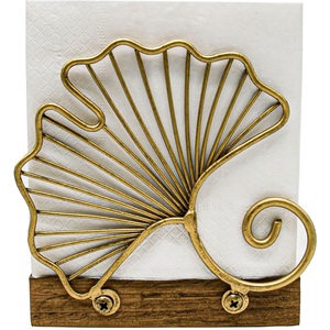 Nouveau style de porte-serviettes en bois écologique, design en forme de cœur, porte-serviettes pour la table, décoration de la maison, restaurants - Product Image 1