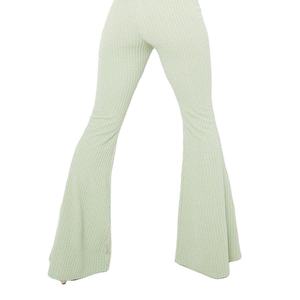 Pantalon de survêtement droit en molleton pour femme, 100 % coton, écologique, séchage rapide, coupe large, décontracté, pour le sport - Product Image 6