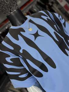 Camiseta Gráfica Personalizada de Manga Corta Lisa para Hombre, Estilo Holgado, Impresión DTG, Camisetas con Diseños Emocionales al por Mayor - Product Image 5