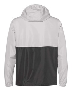 Veste coupe-vent en nylon respirant à fermeture éclair personnalisée pour hommes, veste coupe-vent imprimée, veste d'extérieur grande taille - Product Image 3