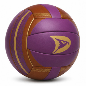 Balón de Voleibol de PU Termosellado, Tamaño Oficial 5 |   Balón de Fútbol Profesional de 18 Paneles con Tacto Suave para Interiores |   Logotipo Personalizado OEM al por Mayor - Product Image 2