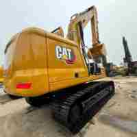 Excavatrice Caterpillar 330 d'occasion 2024, 90% neuve, moteur CAT C7.1, godet de 1,4 m³, 30 tonnes, en promotion à prix réduit