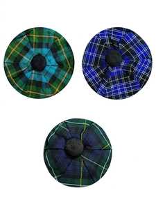 TAM O' SHANTER Hat <b>Bonnet</b> Beret Balmoral Scottish Tammy Hat | Available in Various Tartan - Product Image 2