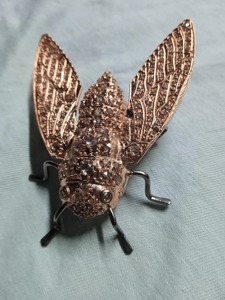 2.5CT Moissniate Diamond 925 Sterling Silver Rose Gold Plated <b>Bee</b> Brooch Iced Out 925 Silver Moissanite Diamond Brooch for Women - Product Image 5
