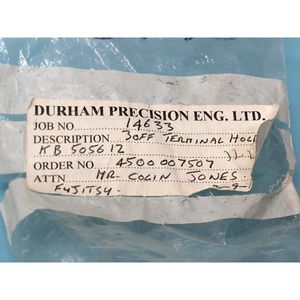 2 DURHAM PRECISION KB505612 BOFF <b>TERMINAL</b> HOLDERS - Trusted Global Legacy Semiconductor Equipment and Parts at - Product Image 4