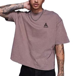 T-shirts oversize pour hommes Street Wear, respirants, logo personnalisé, t-shirts oversize pour hommes à prix raisonnable - Product Image 1