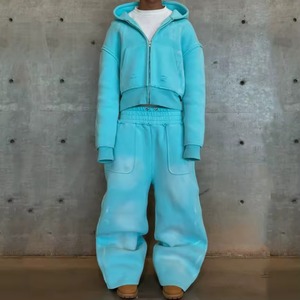 Private Label Tracksuit Manufacturer Wholesale Custom Sportswear Set Men Women Jogging Training Gym Fitness Clothing - Product Image 6