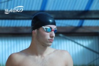 Lunettes de natation SAEKO Racing Jet Mirror anti-buée, protection UV, verres PC ultra-adaptés, certifiées CE, Taiwan ISO 18527-3:2020