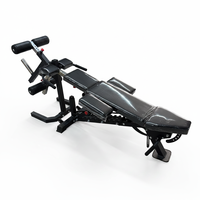 Banc d'entraînement multifonctionnel en acier avec fonctions de sécurité, chaise de musculation réglable, équipement de fitness pour salle de sport