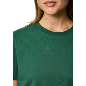 Camiseta lisa al por mayor para mujer, con logo personalizado, de alta calidad, corte regular, cómoda y transpirable, de tela gruesa, para verano. - Product Image 3