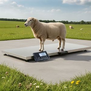 Bilancia Digitale di Alta Precisione per Spedizioni da 0,1 libbre a 150 kg, Alimentazione AC/DC con Display LCD e Funzione Hold/Tare - Product Image 4