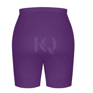 Shorts de cyclisme performants pour femmes, respirants, taille haute, séchage rapide, écologiques, en Spandex/Polyester, pour l'entraînement, la course et le yoga - Product Image 5